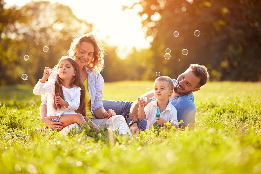 Mit der Familie den Urlaub genießen